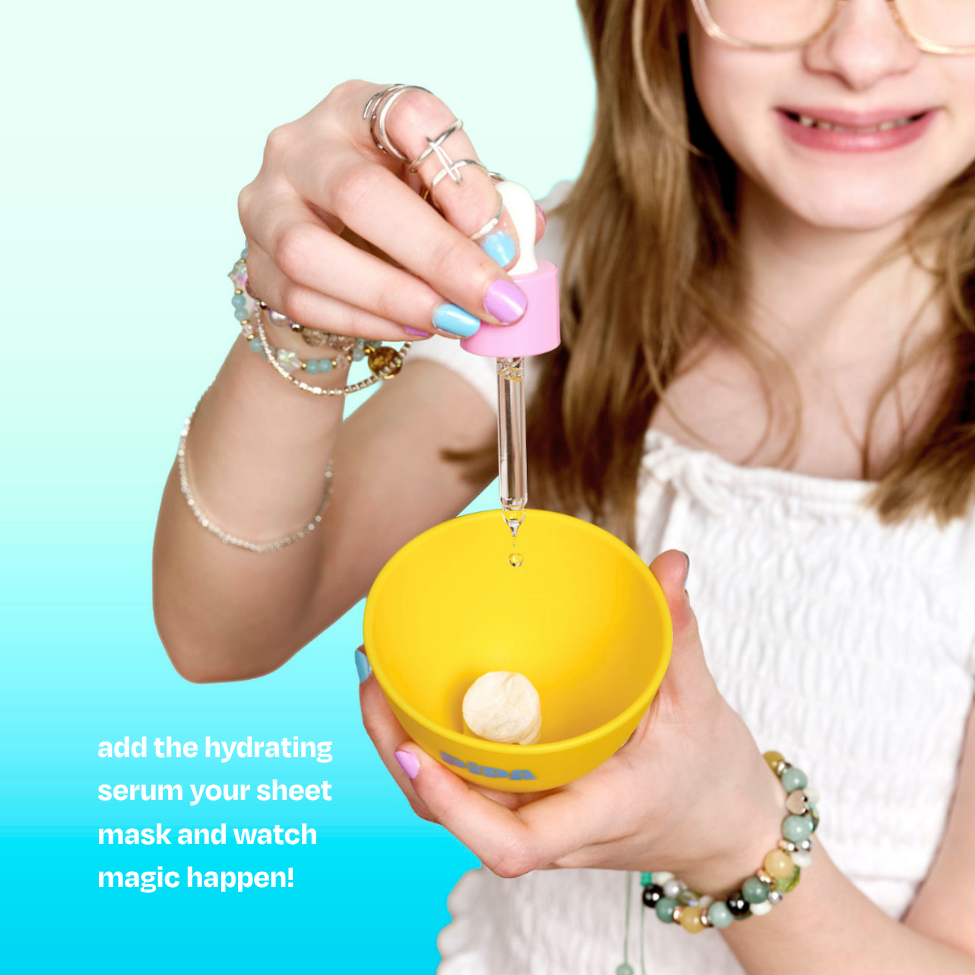 Bee Chill Spa Kit with clean skincare products for tween self-care and bonding moments