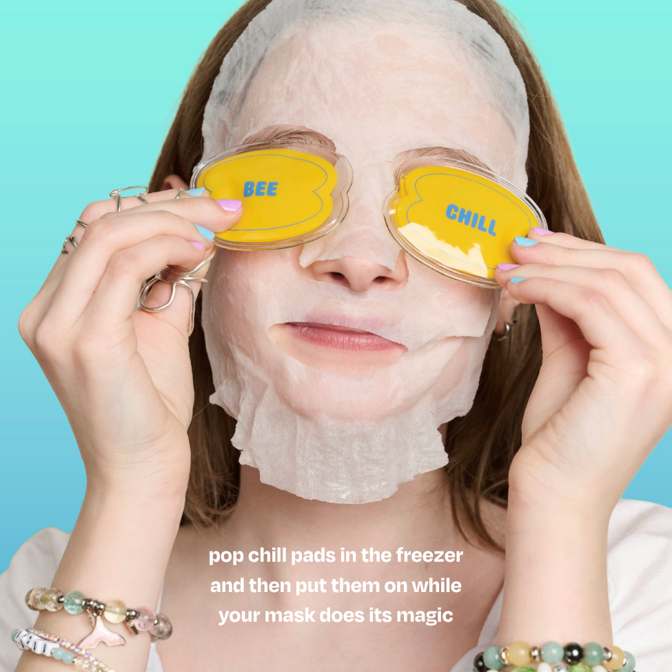 Bee Chill Spa Kit with clean skincare products for tweens promoting self-care and bonding