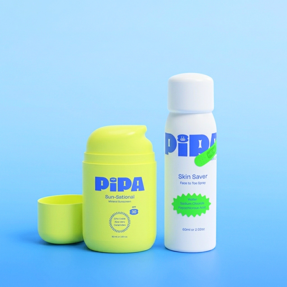 Sun Saver Duo reef-safe mineral sunscreen and skin saver hypochlorous acid spray for daily skin protection and soothing